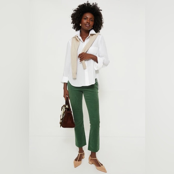 Tuckernuck Forest Green Cropped Pants - Picture 2 of 16